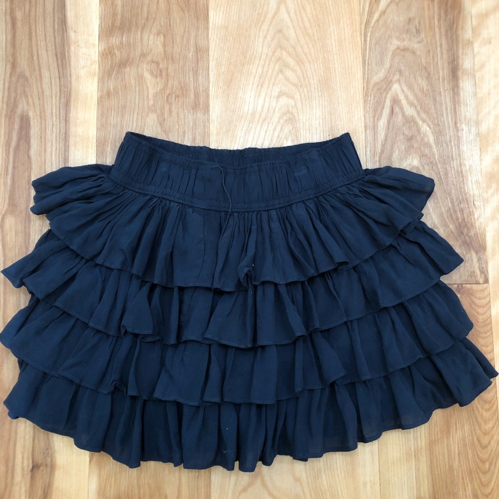 Navy Mini-Skirt
